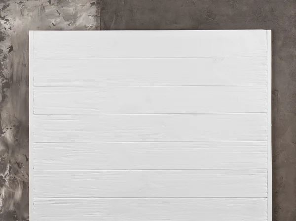 Gri sıva ve Beyaz ahşap desenleri — Stok fotoğraf