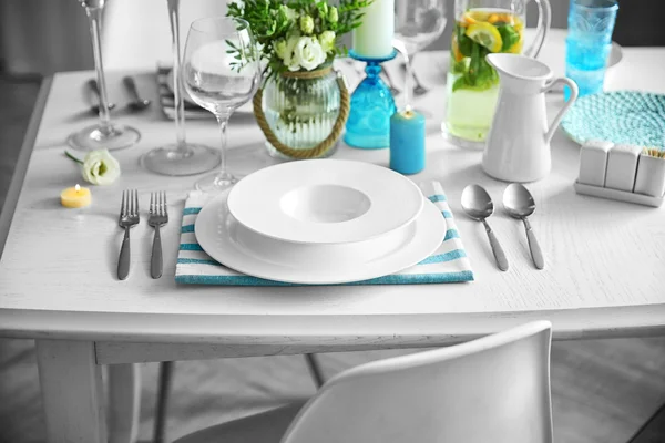 Beau décor de table — Photo