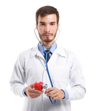 yakışıklı erkek doktor