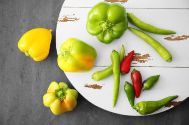 Farklı türlü biber