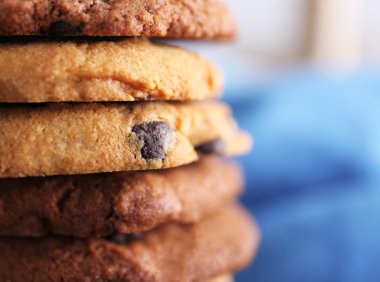 yulaf bisküvi çikolata ile