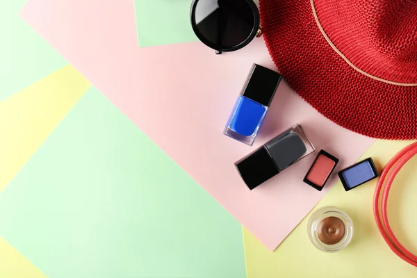 Dekoratif kozmetik kümesi