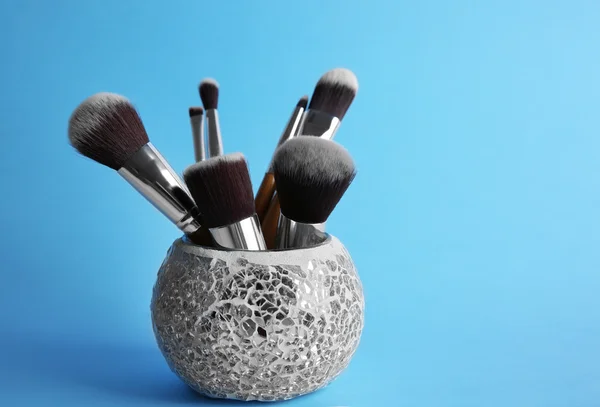 Set of makeup brushes — Stock Photo, Image