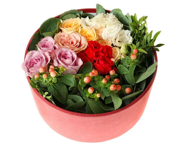 Arrangement floral en coffret — Photo