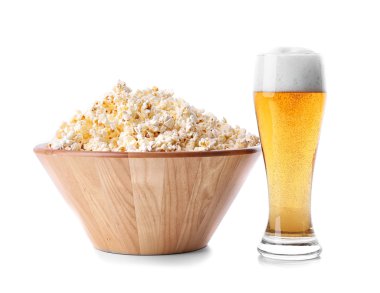 Bir bardak light bira. 
