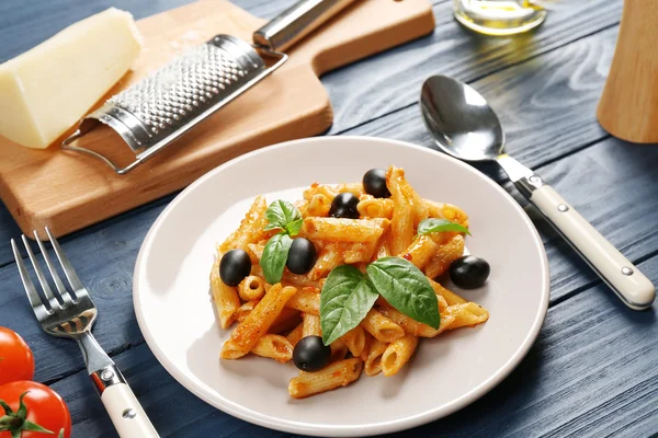 Läckra penne pasta — Stockfoto