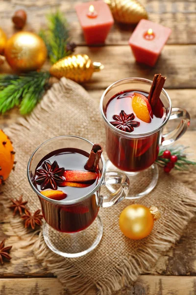 Kerst glühwein — Stockfoto