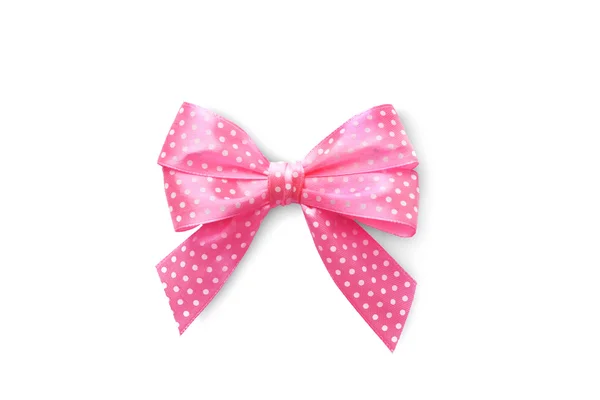 Bow with polka dot — Stock Photo, Image