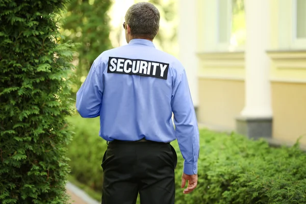 Guardia di sicurezza maschile — Foto Stock