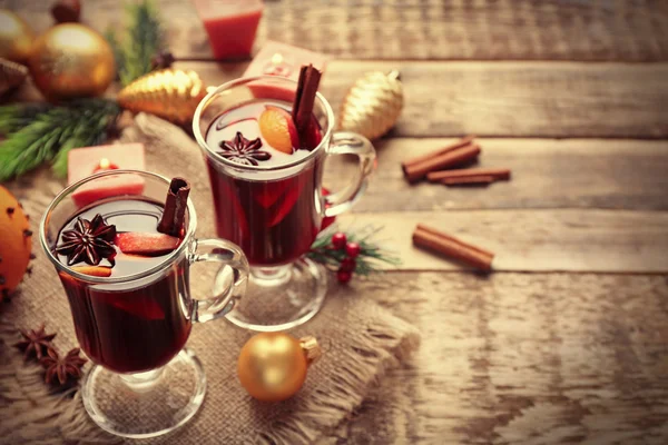 Weihnachtsglühwein — Stockfoto