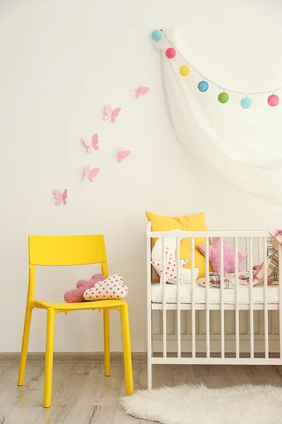 Interior moderno de la habitación del bebé —  Fotos de Stock