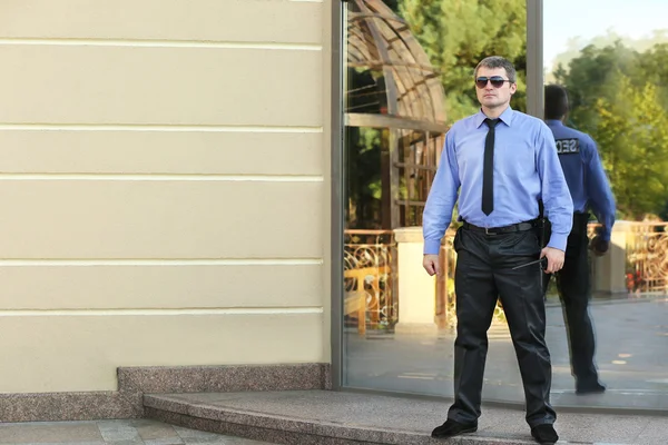 Male security guard Stock Photo