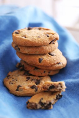 yulaf bisküvi çikolata ile