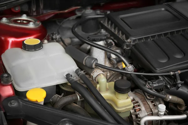 Close up of car engine — Stock Photo, Image