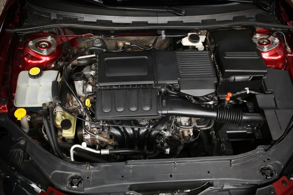 Close up of car engine — Stock Photo, Image