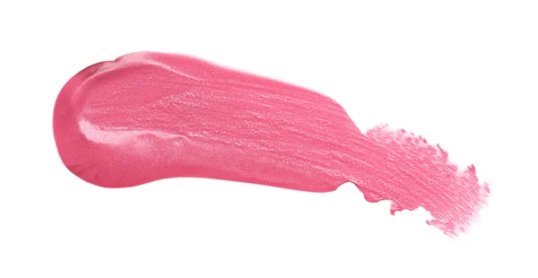 Tekstur Lipstik Merah Muda — Stok Foto