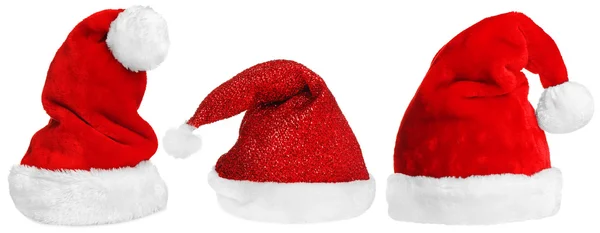 Sombreros de Papá Noel —  Fotos de Stock