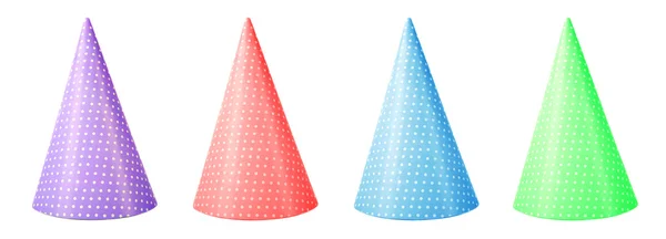 Gorras de fiesta coloridas — Foto de Stock