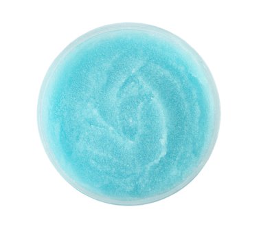 Beyaz arka plan üzerinde kapsayıcısında doğal fırçalayın