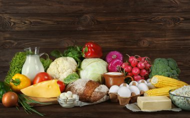 Sebze ve süt ürünleri