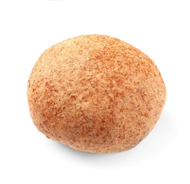 Taze ekmek, beyaz izole