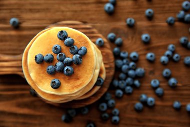 Blueberrie ile lezzetli gözleme