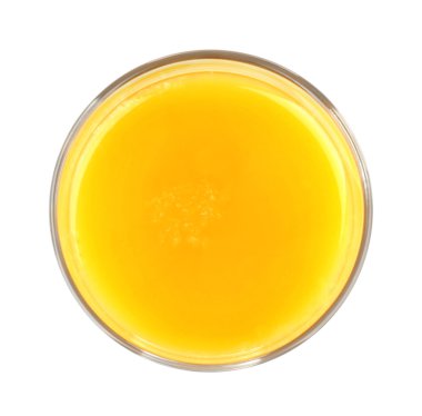 Portakal suyu, beyaz izole