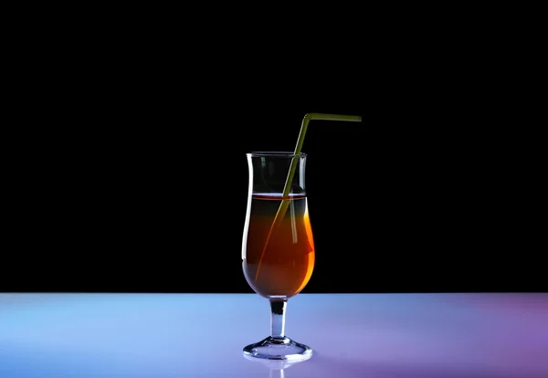 Tasty long drink on light table — Stock Photo, Image