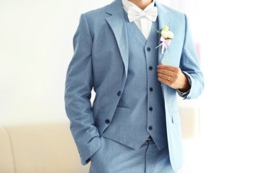 Düğün gününde damat