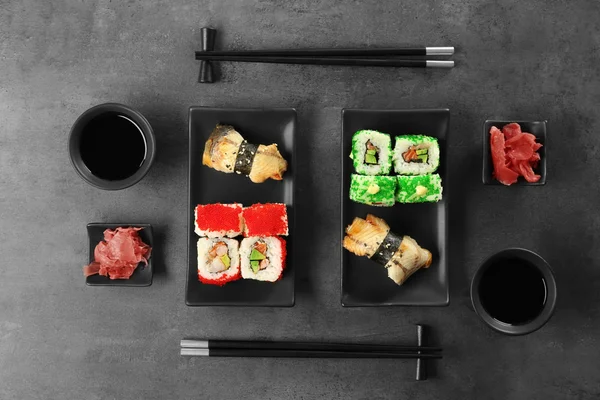 Leckeres Sushi-Set — Stockfoto