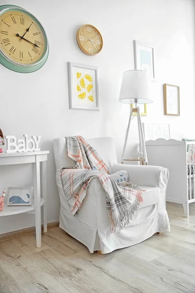 Interior of modern baby room — Stock Photo, Image