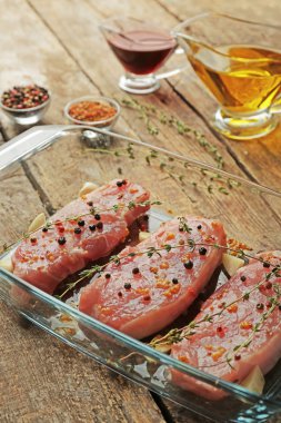 Kekik ile Marine biftek