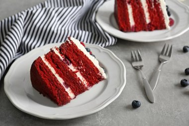 Lezzetli pasta dilimleri