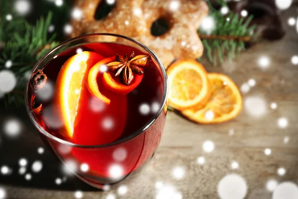 Christmas mulled wine — Stock Photo, Image