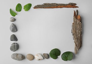 Çakıl dikdörtgen çerçeve yaptı