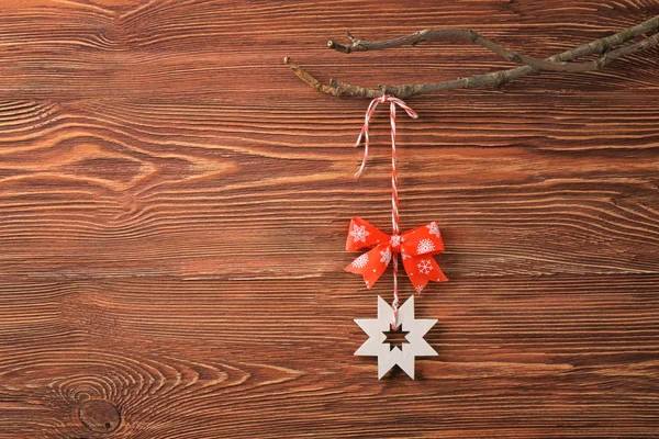 Christmas decor hanging — Stockfoto