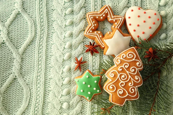 Delicious Christmas cookies — Stock Photo, Image