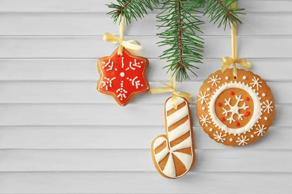 Delicious Christmas cookies — Stock Photo, Image