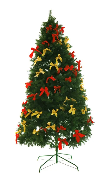 Decorated Christmas tree — Stock Photo, Image