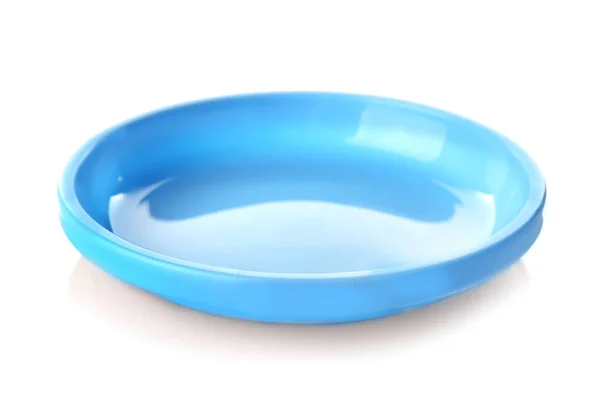 Bright plastic plate — Stock Photo, Image