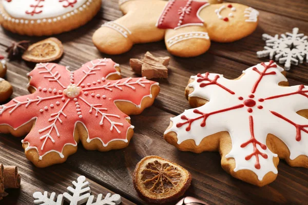 Weihnachten leckere Plätzchen — Stockfoto