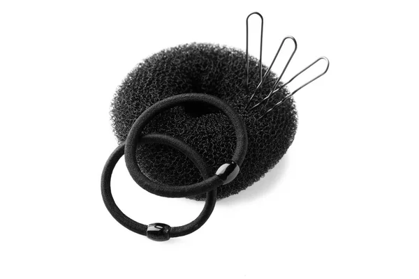 Accessoires pour coiffure isolé sur blanc — Photo