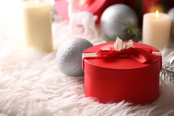 Kerstgeschenken en decoraties — Stockfoto