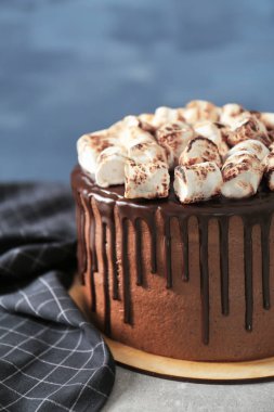hatmi ile çikolatalı kek