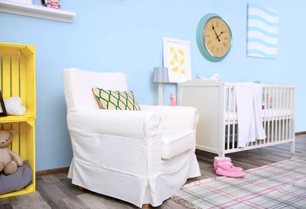 Interior de la habitación del bebé — Foto de Stock