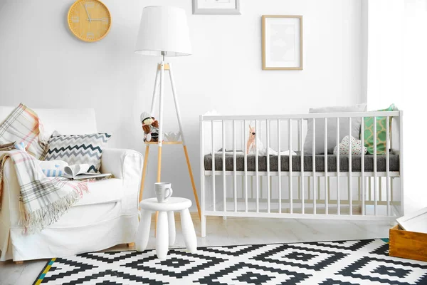 赤ちゃんの部屋のインテリア — ストック写真