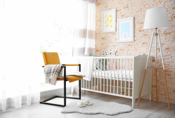 Interior of baby room — Stock Photo, Image