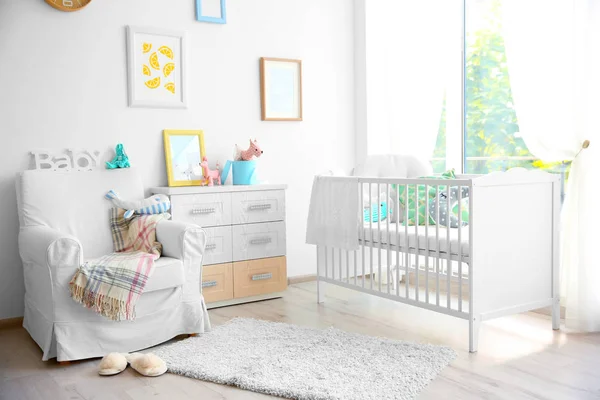 Interior de la habitación del bebé — Foto de Stock