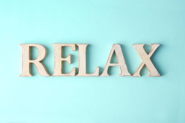 relax ahşap kelime