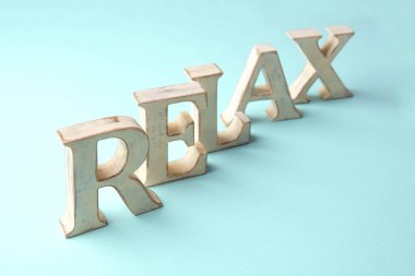 relax ahşap kelime